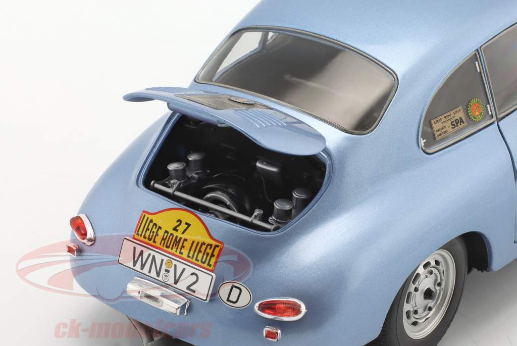Porsche 356 A #27 ganador Rallye Feudal - Roma - Feudal 1959 1:18 Schuco