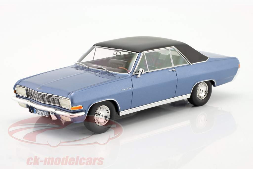 Opel Diplomat A Coupe Anno di costruzione 1965-67 Azzurro metallico 1:18 Schuco