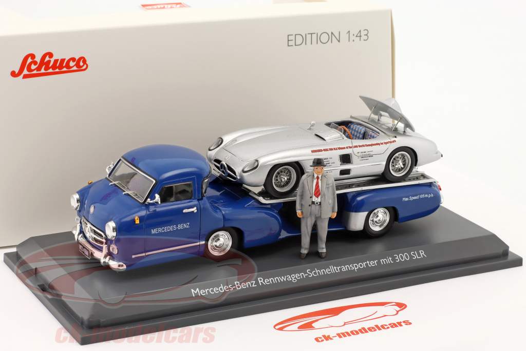 1/43 Mercedes-Benz Rennwagen-transporter