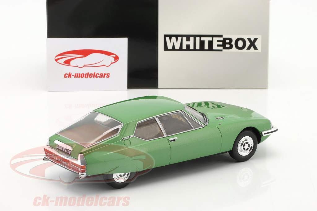 Citroen SM verde claro metálico 1:24 WhiteBox