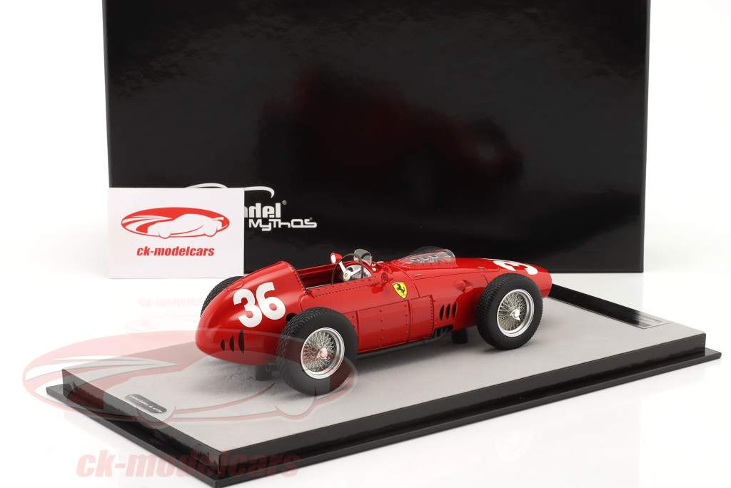 P. Hill Ferrari Dino 246/256 F1 #36 3rd Monaco GP formula 1 1960 1:18 Tecnomodel
