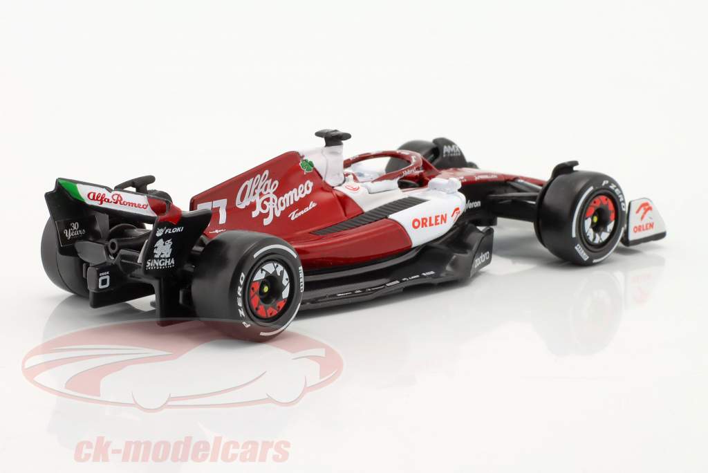 Valtteri Bottas Alfa Romeo C42 #77 6 Bahrein GP formula 1 2022 1:43 Bburago