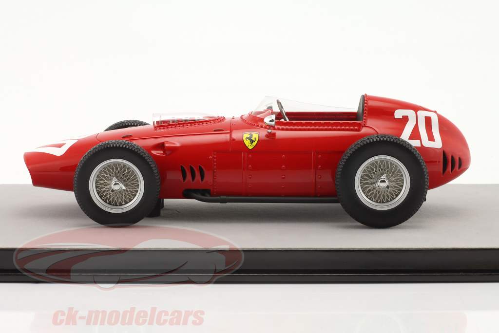 P. Hill Ferrari Dino 246/256 F1 #20 vinder italiensk GP formel 1 1960 1:18 Tecnomodel