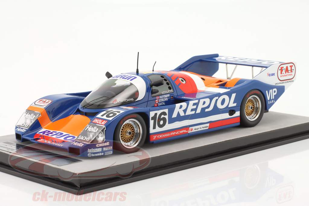 Porsche 962C #16 24h LeMans 1991 Repsol Brun Motorsport 1:18 Tecnomodel