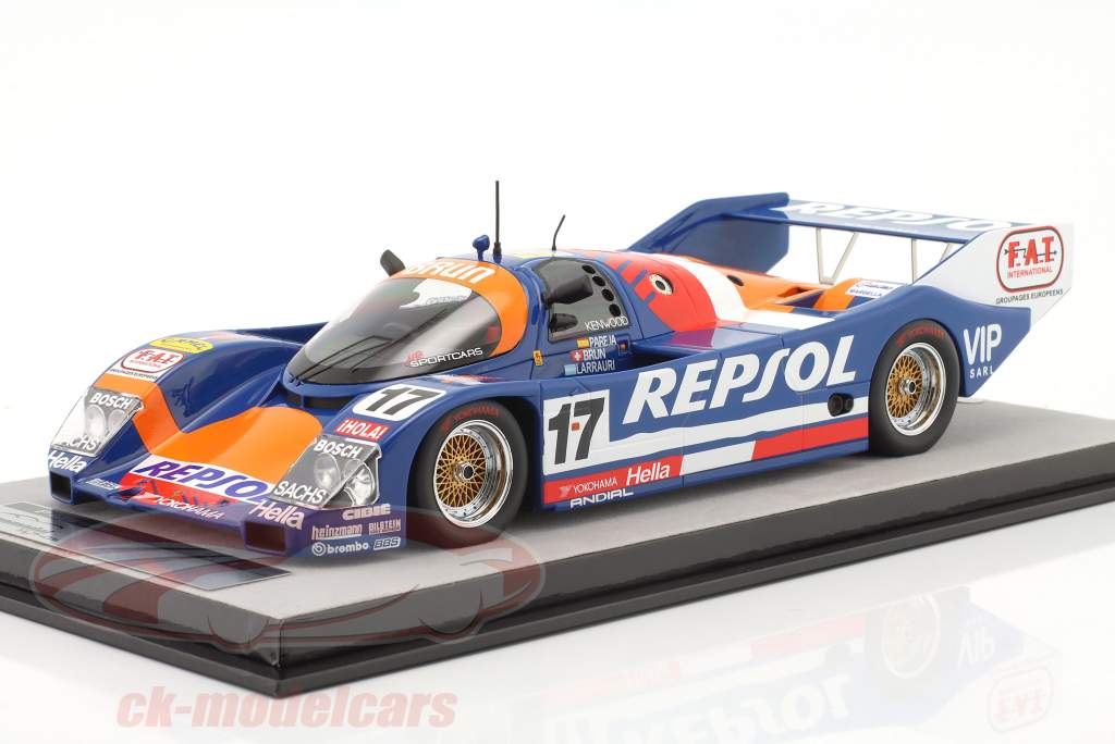 Porsche 962C #17 24h LeMans 1991 Repsol Brun Motorsport 1:18 Tecnomodel