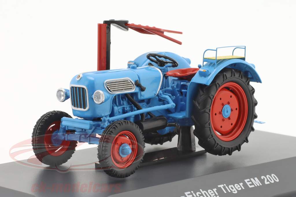 Eicher Tiger EM 200 trattore blu 1:43 Schuco