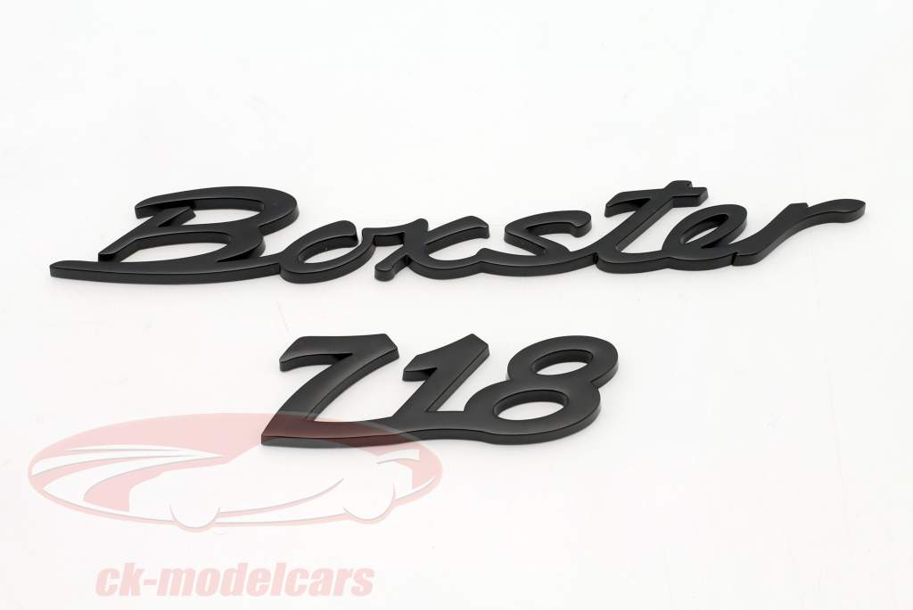 Porsche набор магнитов 718 Boxster черный
