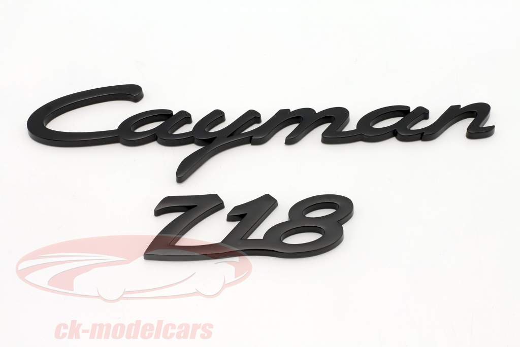 Porsche conjunto de imãs 718 Cayman Preto