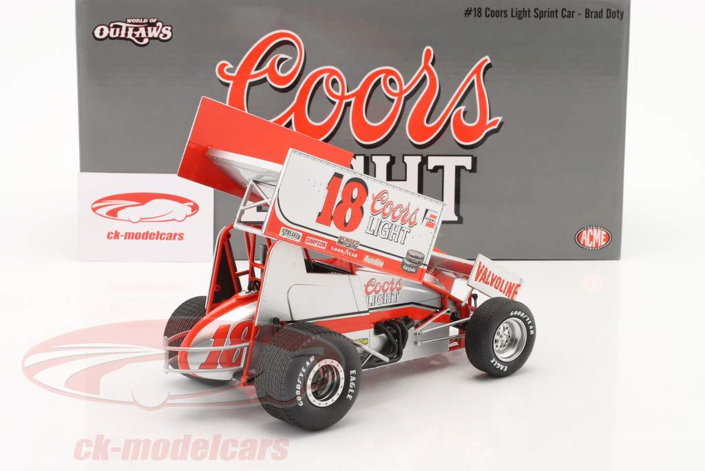 Coors Light Sprint Car #18 Brad Doty 1:18 GMP