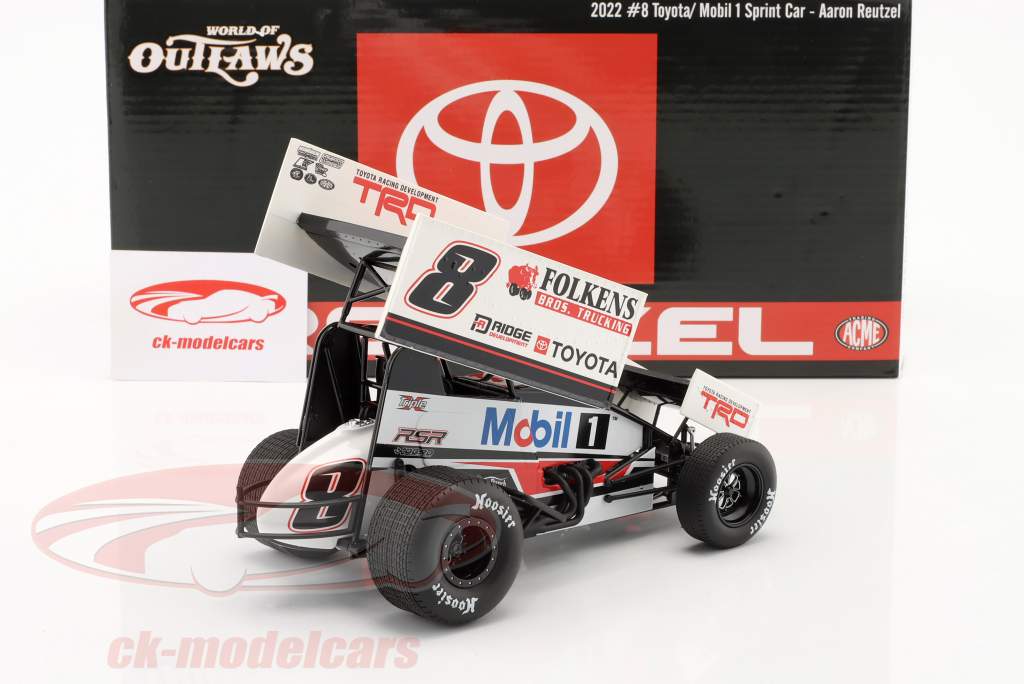Toyota / Mobil 1 Sprint Car 2022 #8 Aaron Reutzel 1:18 GMP