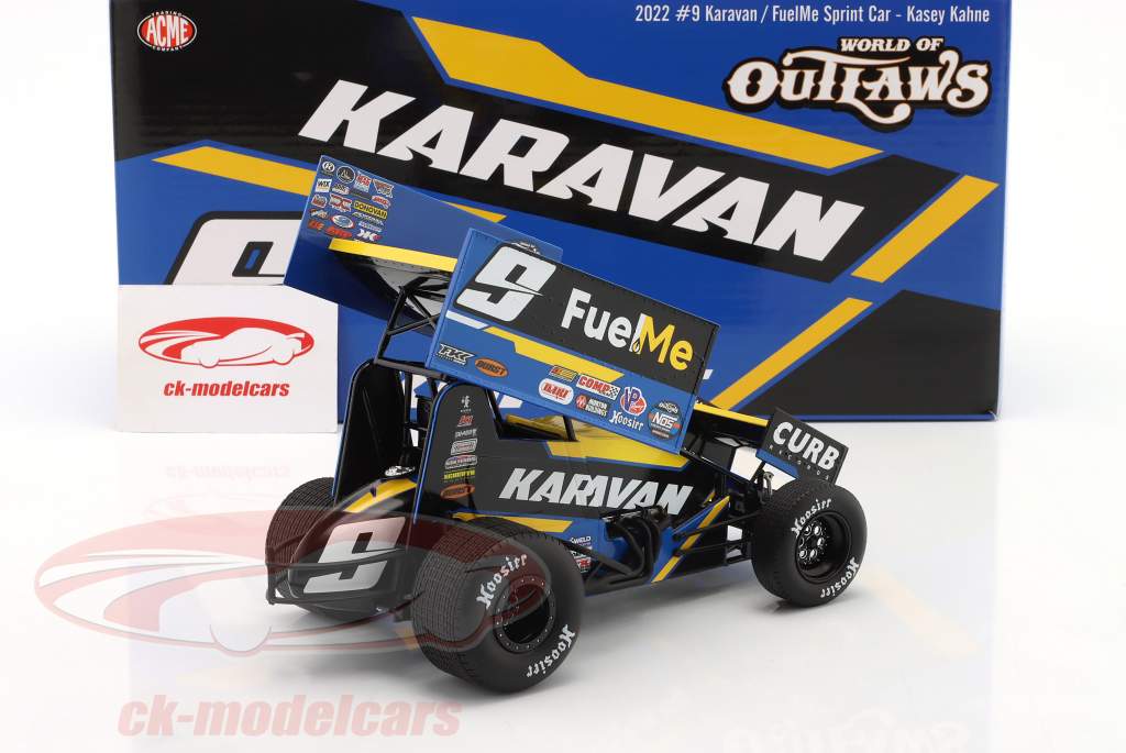 Karavan / FuelMe Sprint Car 2022 #9 Kasey Kahne 1:18 GMP