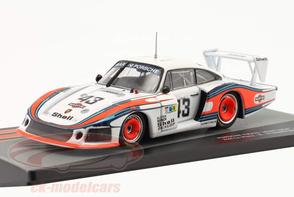 Porsche 935/78 Moby Dick #43 8e 24h LeMans 1978 Schurti, Stommelen 1:43 Altaya