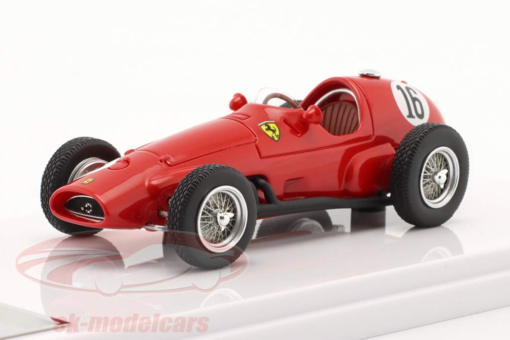 Castellotti, Hawthorn Ferrari 625 #16 Britannico GP formula 1 1955 1:43 Tecnomodel
