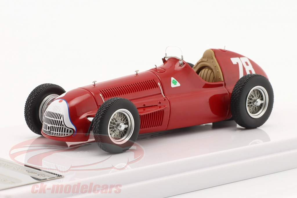 Paul Pietsch Alfa Romeo 159 #78 Germany GP formula 1 1951 1:43 Tecnomodel