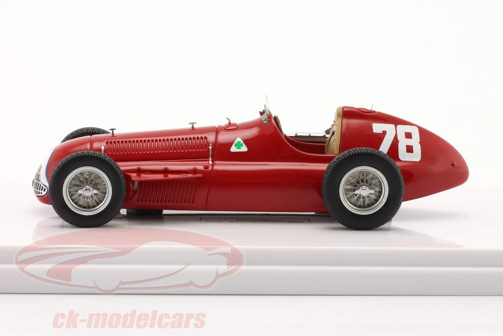 Paul Pietsch Alfa Romeo 159 #78 Tyskland GP formel 1 1951 1:43 Tecnomodel