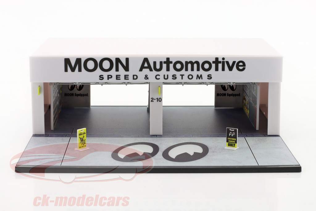 Pit Garage Diorama Mooneyes Speed & Customs 1:64 Tarmac Works
