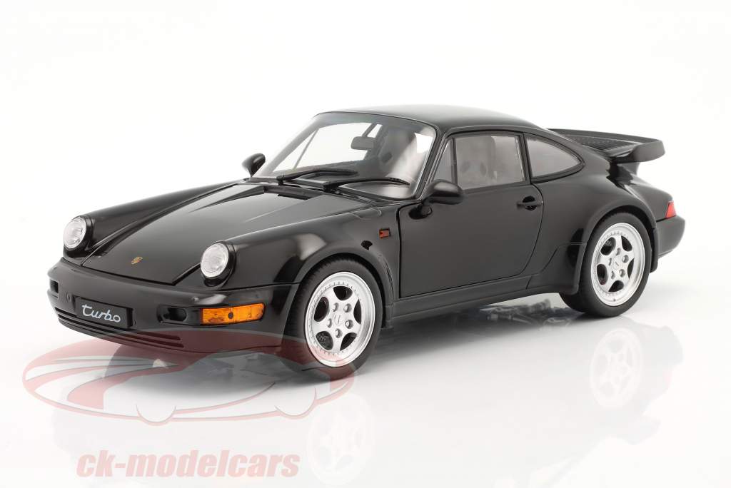 Porsche 911 (Typ 964) Turbo nero 1:18 Welly