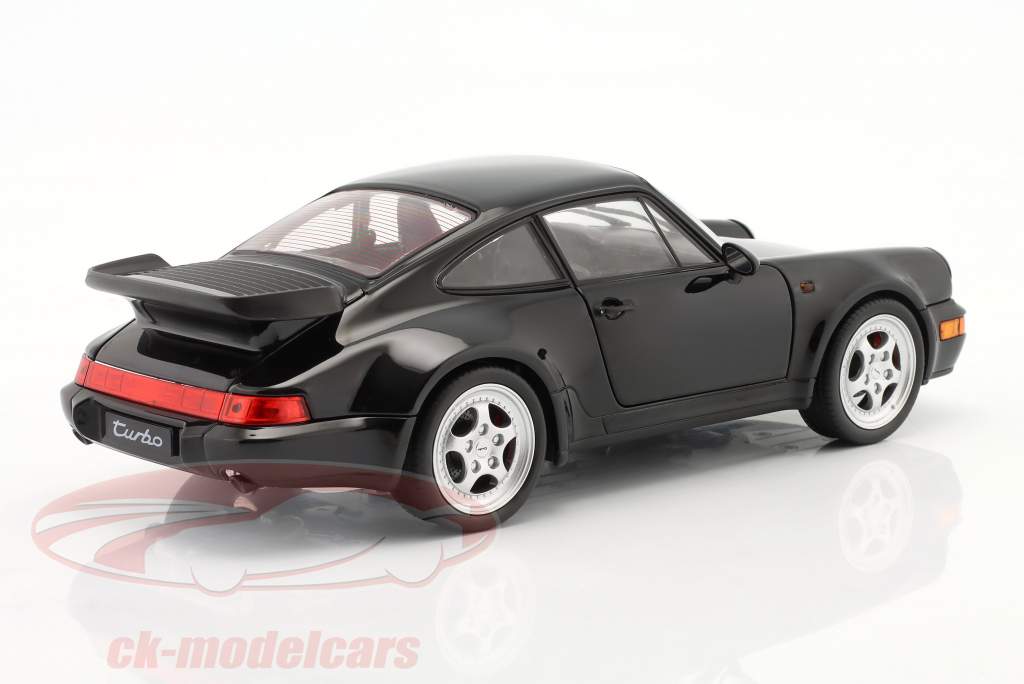 Porsche 911 (Typ 964) Turbo nero 1:18 Welly