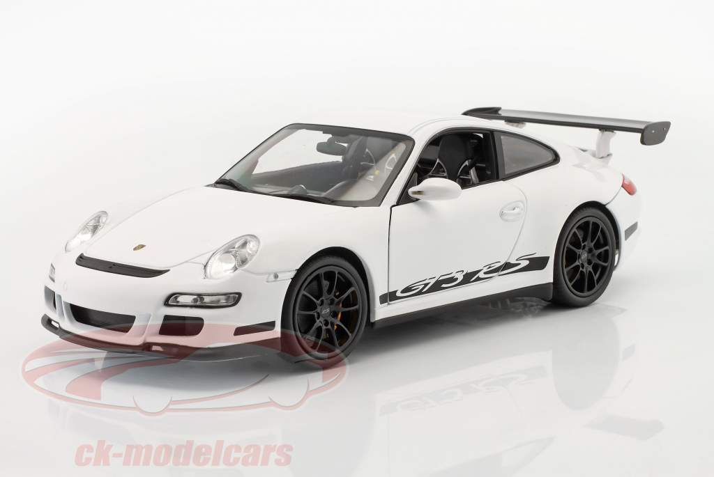 Porsche 911 (997) GTR3 RS branco / branco 1:18 Welly