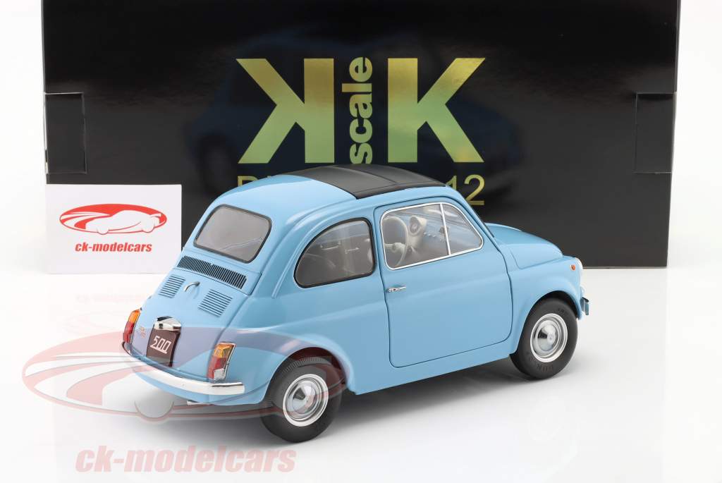 Fiat 500 F Anno di costruzione 1968 Azzurro 1:12 KK-Scale