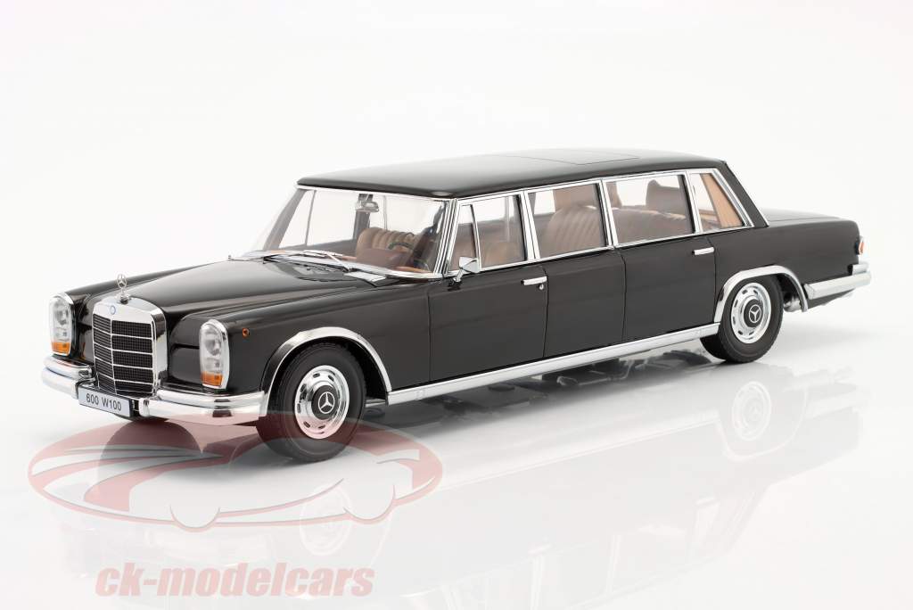 Mercedes-Benz 600 Pullman LWB (W100) Año de construcción 1964 negro 1:18 KK-Scale