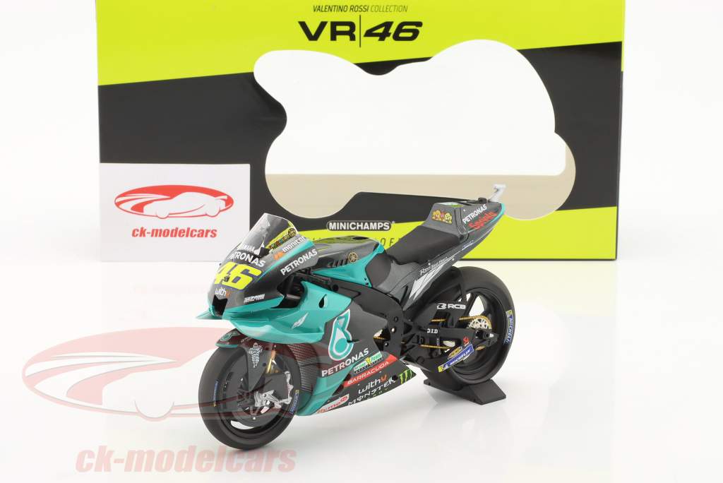 Valentino Rossi Yamaha YZR-M1 #46 test Qatar MotoGP 2021 1:12 Minichamps