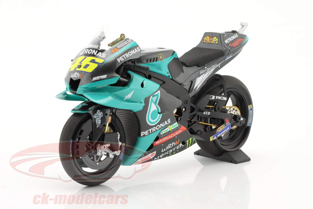 Valentino Rossi Yamaha YZR-M1 #46 测试 卡塔尔 MotoGP 2021 1:12 Minichamps