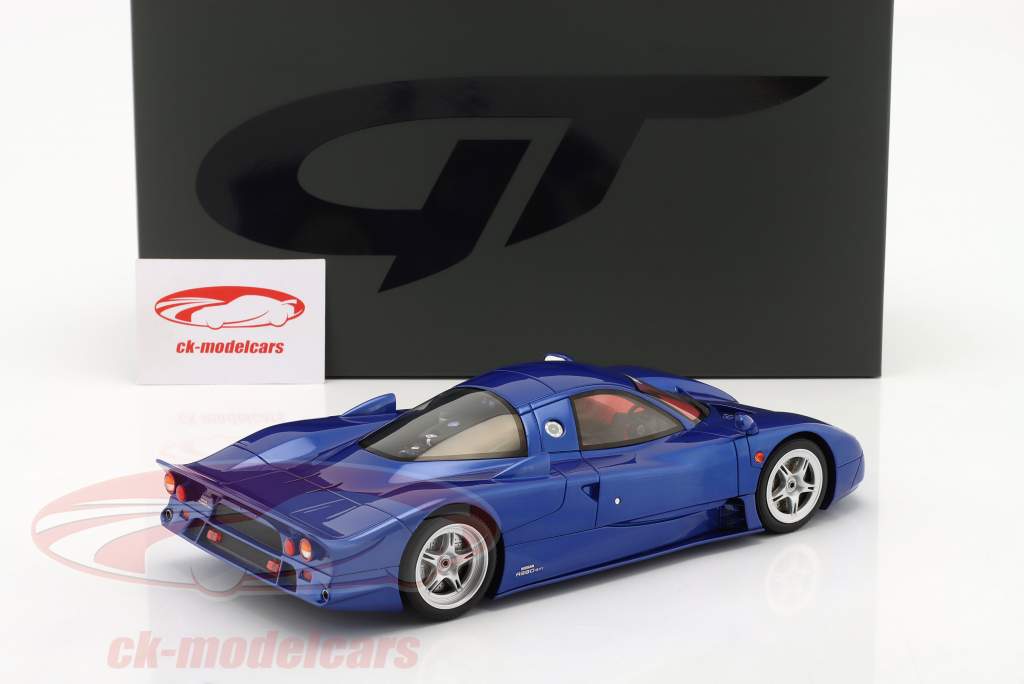 Nissan R390 GT1 Année de construction 1997 bleu 1:18 GT-Spirit