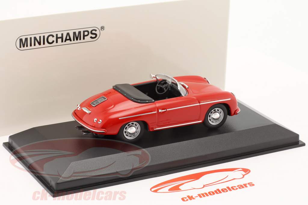 Porsche 356 Speedster Anno di costruzione 1956 rosso 1:43 Minichamps
