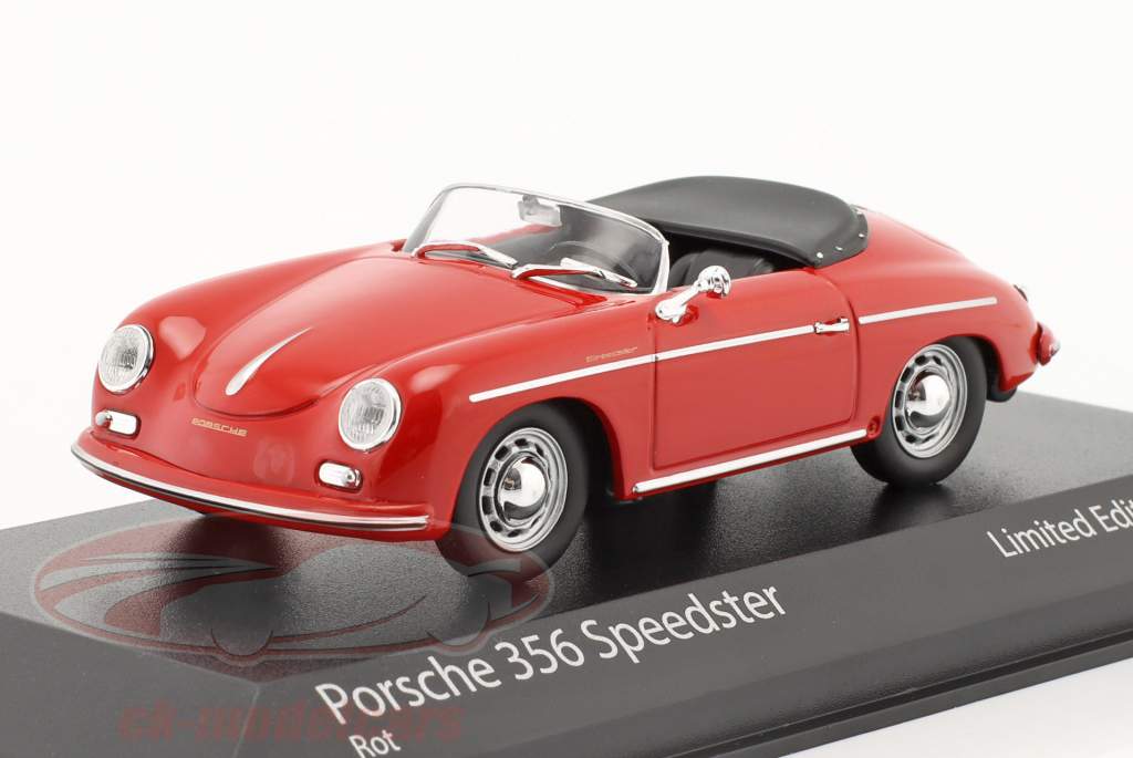 Voiture Miniature Porsche Speedster 1/43 Collection Shell - Majorette Modèle A-56 - Occasion