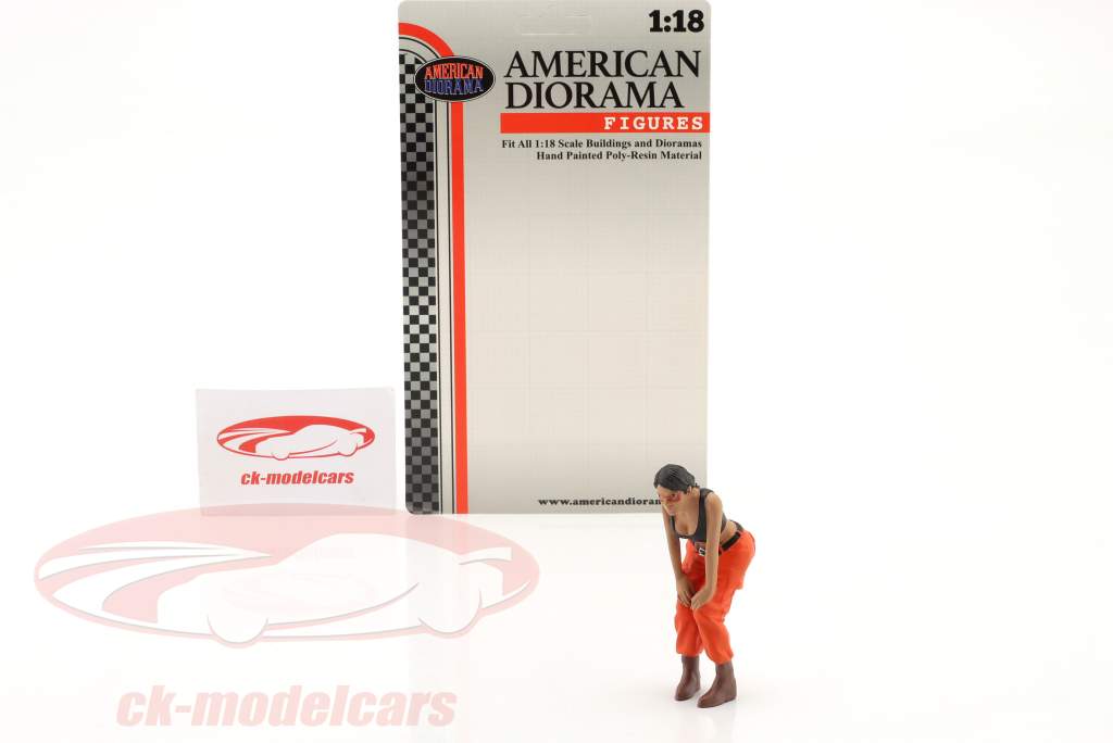Hip Hop Girl figur #4 1:18 American Diorama