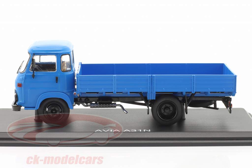 Avia A31N flatbed truck with tarp blue / grey 1:43 Premium ClassiXXs
