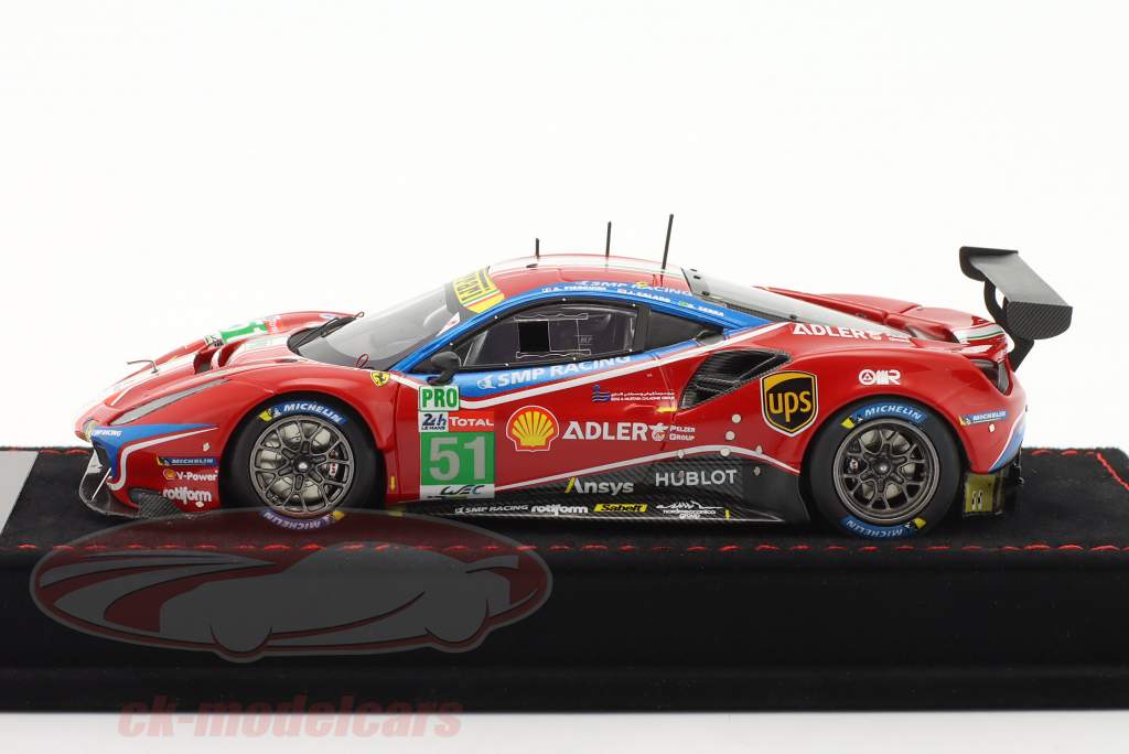 Ferrari 488 GTE Evo #51 24h LeMans 2020 Calado, Guidi, Serra 1:43 BBR
