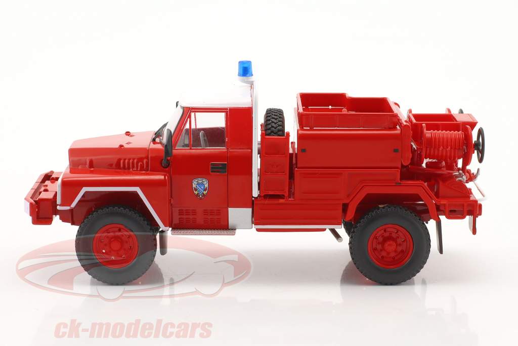 Miniature ACMAT TPK 420 FFM citerne feux de forêts 1985 pompiers SDIS 13 1/43 en