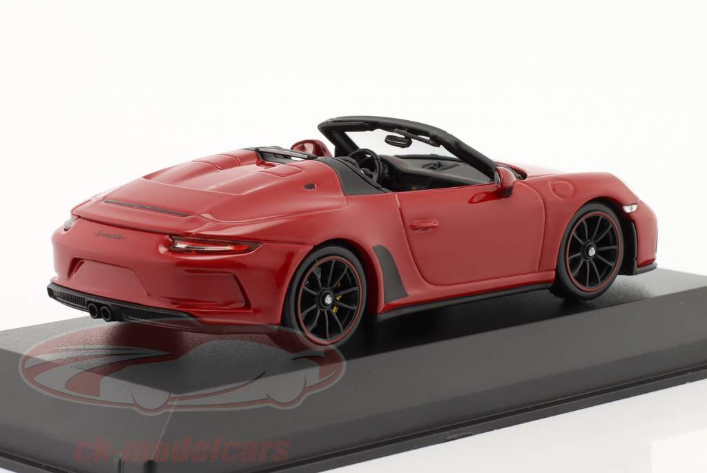 Porsche 911 (991) Speedster Año de construcción 2019 rojo oscuro metálico 1:43 Minichamps