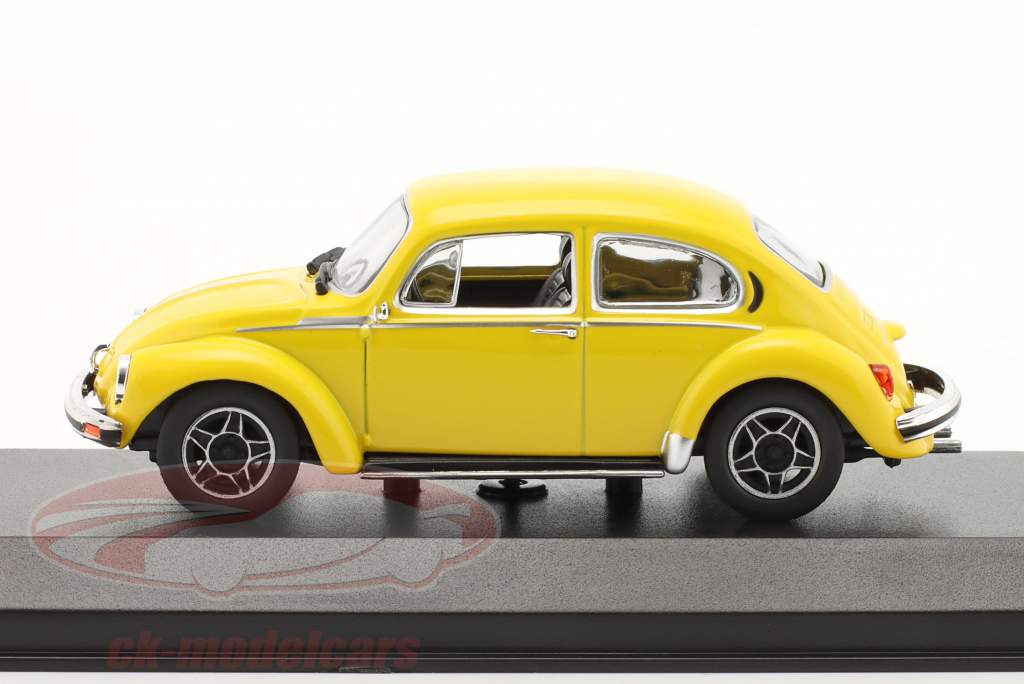 Volkswagen VW 1303 Année de construction 1974 jaune 1:43 Minichamps
