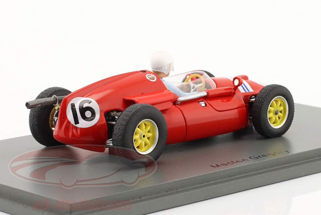 Masten Gregory Cooper T51 #16 Grande Bretagne GP formule 1 1960 1:43 Spark