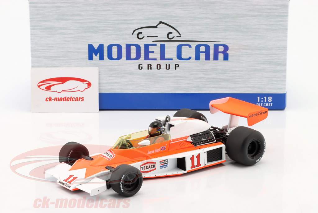 James Hunt McLaren M23 #11 优胜者 法语 GP 公式 1 世界冠军 1976 1:18 MCG