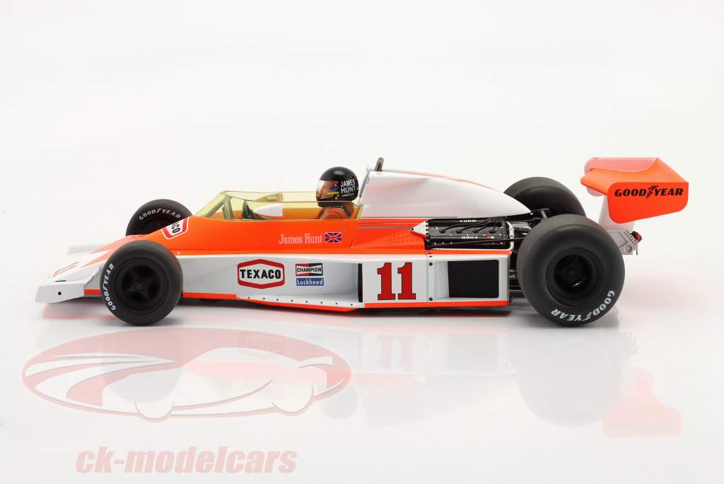 James Hunt McLaren M23 #11 gagnant Français GP formule 1 Champion du monde 1976 1:18 MCG