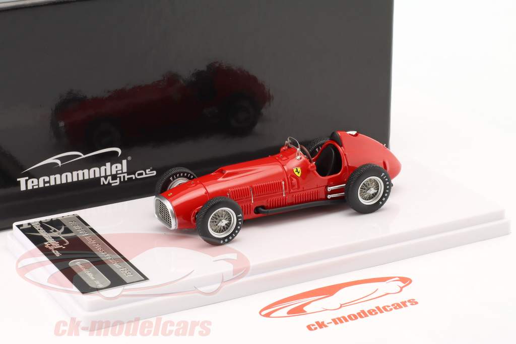 Ferrari 375 Indy Trykke version 1952 mørkerød 1:43 Tecnomodel