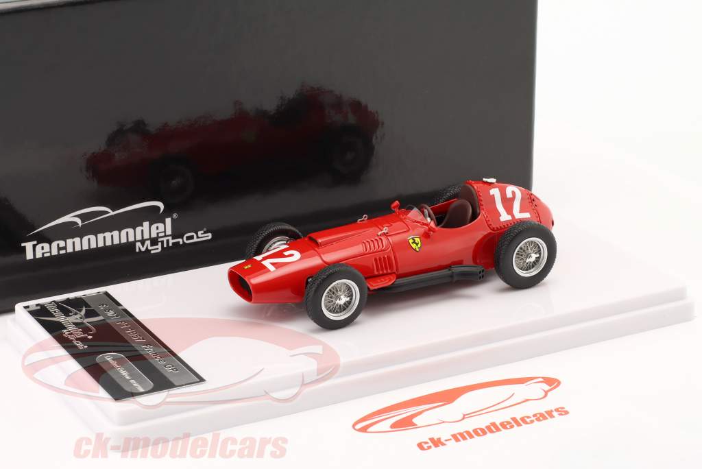 Peter Collins Ferrari 801 #12 3 fransk GP formel 1 1957 1:43 Tecnomodel