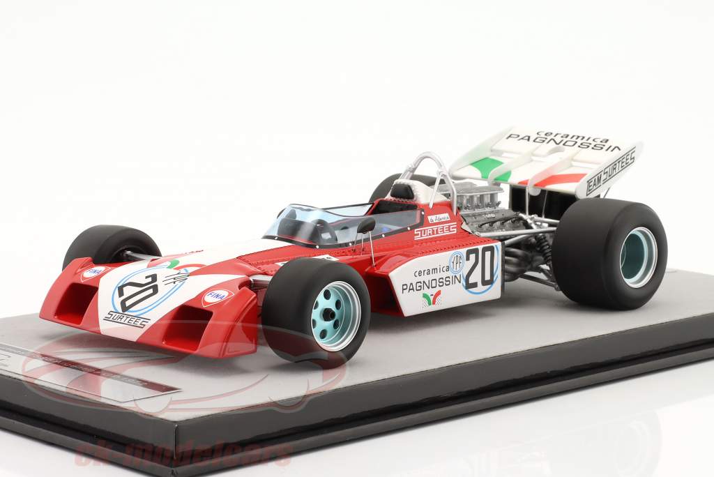 Andre de Adamich Surtees TS9 #20 argentinsk GP formel 1 1972 1:18 Tecnomodel
