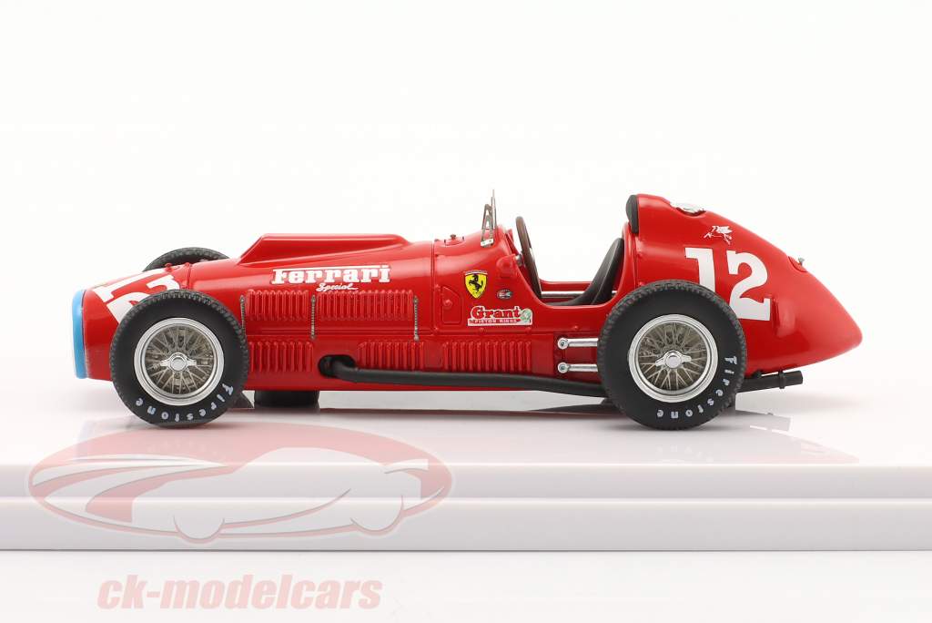 Alberto Ascari Ferrari 375 #12 Indy500 fórmula 1 Campeón mundial 1952 1:43 Tecnomodel