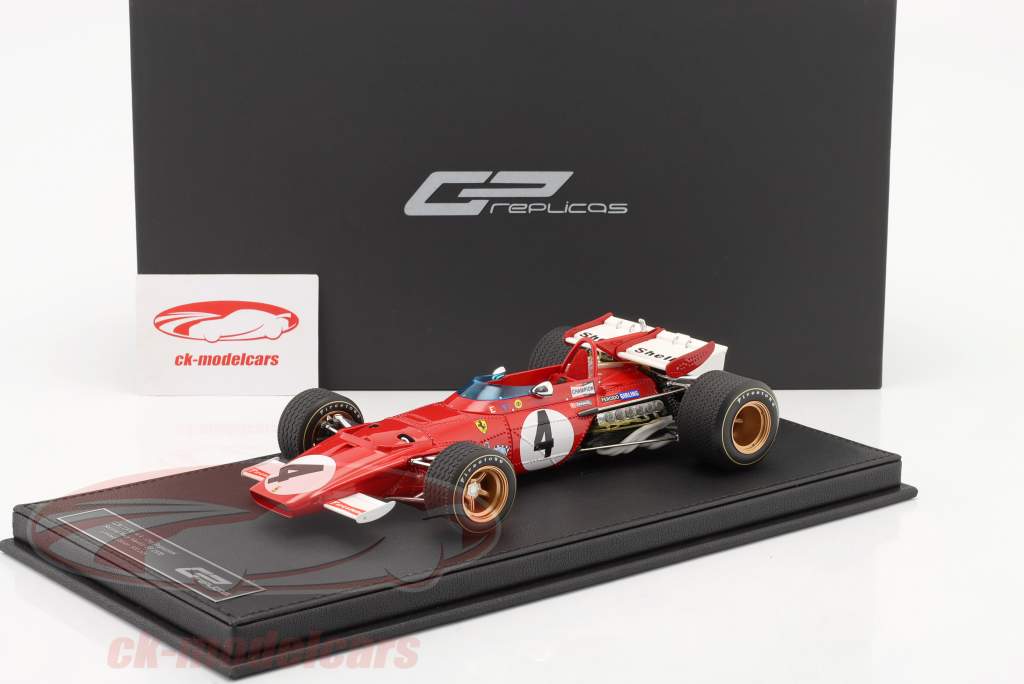 Clay Regazzoni Ferrari 312B #4 2-й мексиканский GP формула 1 1970 1:18 GP Replicas