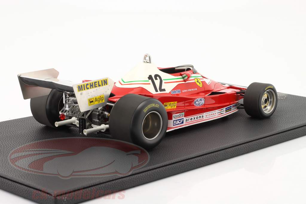 G. Villeneuve Ferrari 312T2 #12 Argentinian GP formula 1 1978 1:12 GP Replicas