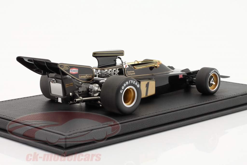 E. Fittipaldi Lotus 72D #1 vincitore brasiliano GP formula 1 1973 1:18 GP Replicas