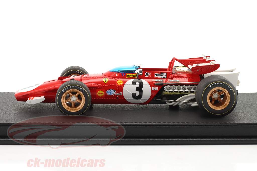 Jacky Ickx Ferrari 312B #3 ganador mexicano GP fórmula 1 1970 1:18 GP Replicas