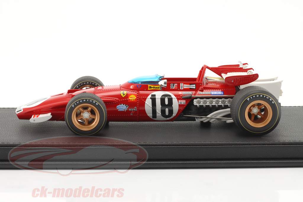 Jacky Ickx Ferrari 312B #18 ganhador canadense GP Fórmula 1 1970 1:18 GP Replicas