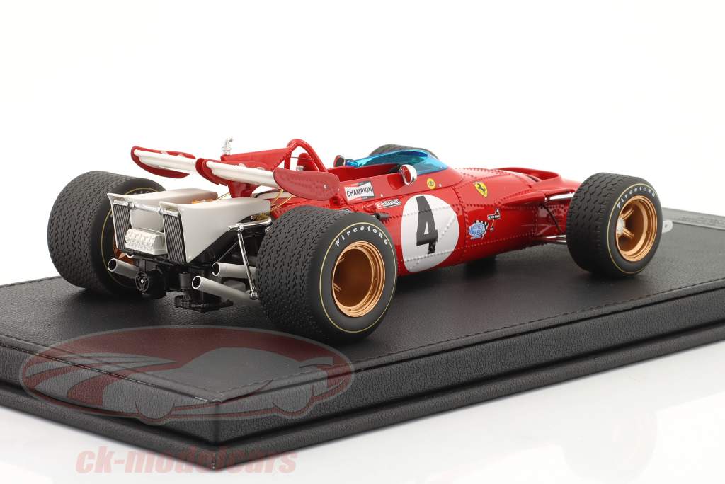 Clay Regazzoni Ferrari 312B #4 2e mexicain GP formule 1 1970 1:18 GP Replicas
