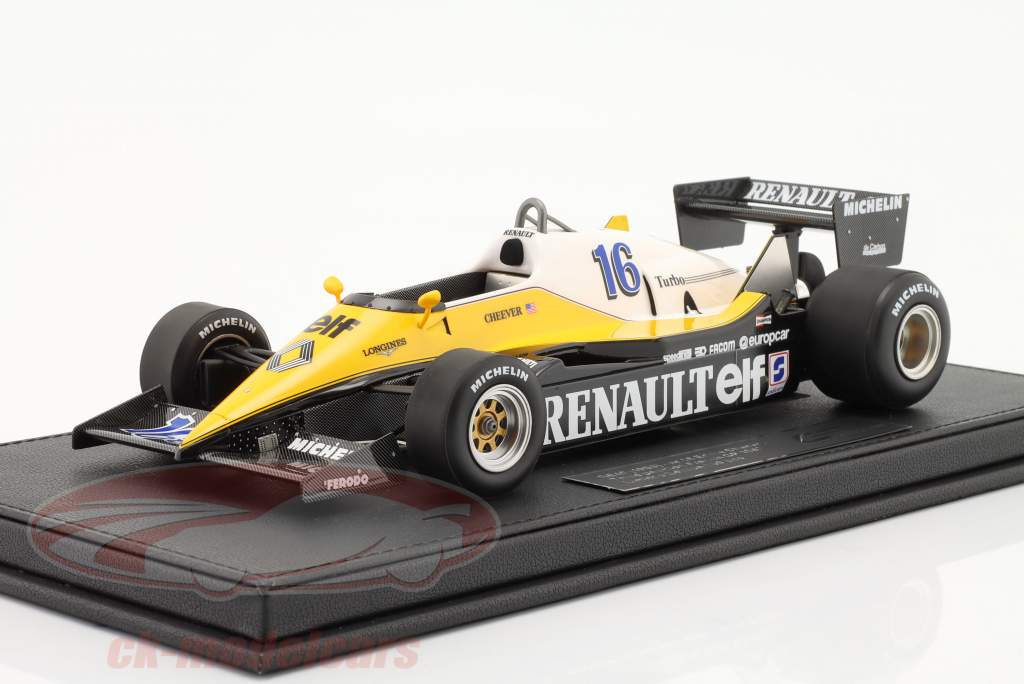 Eddie Cheever Renault RE40 #16 3-й Французский GP формула 1 1983 1:18 GP Replicas